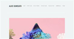 Desktop Screenshot of alicedunseath.com